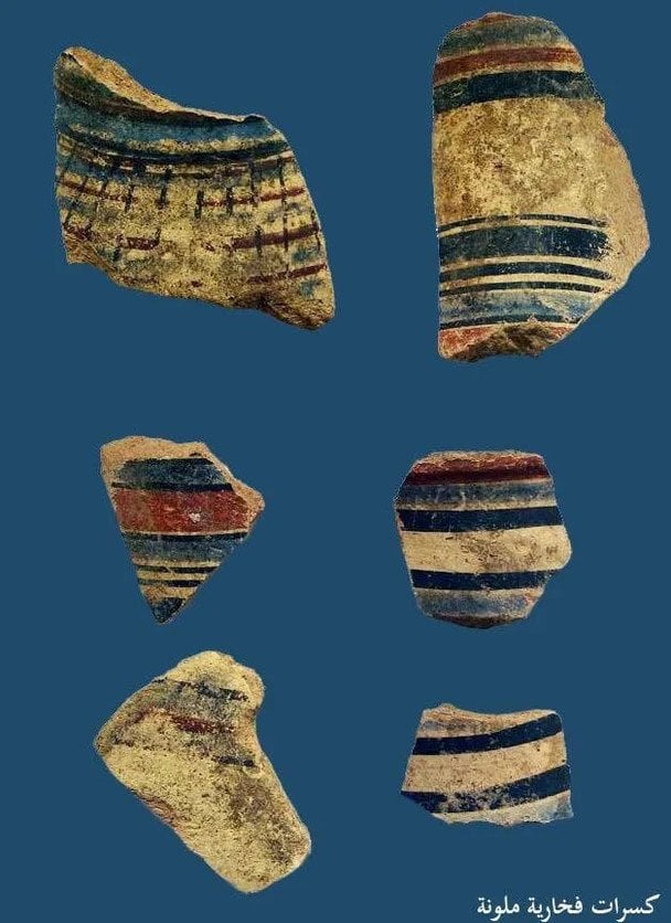 Залишки керамічного посуду, виявлені під час розкопок / © livescience