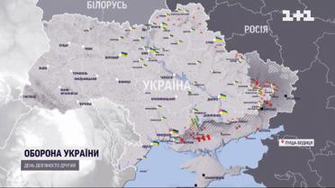 Найважчі бої за Сєвєродонецьк і Лисичанськ - мапа бойових дій