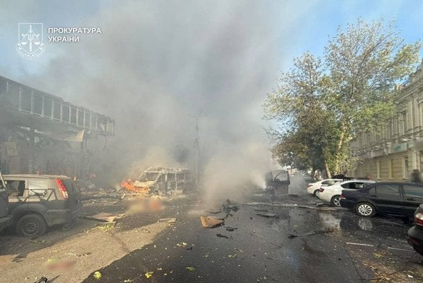 Атака РФ на Павлоград 10 вересня / © Офис Генерального прокурора