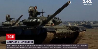 Росія стягує війська до кордону з Україною – їх кількість можна прирівняти до весняних масштабів