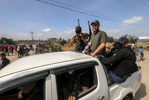 Боевики ХАМАС в Израиле / © Getty Images