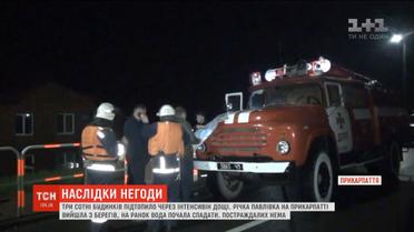 Три сотні будинків підтопило на Івано-Франківщині