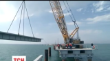 Турецьке вантажне судно "Ліра" врізалося у недобудований Керченський міст