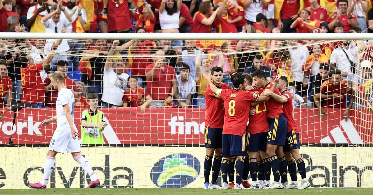 Ліга націй: Іспанія впевнено розібралася з Чехією, Швейцарія сенсаційно здолала португальців