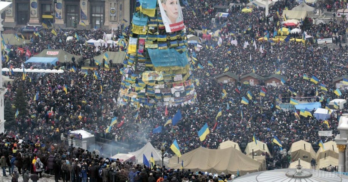 День, который все изменил. В Украине вспоминают начало Революции достоинства и чтят Небесную сотню