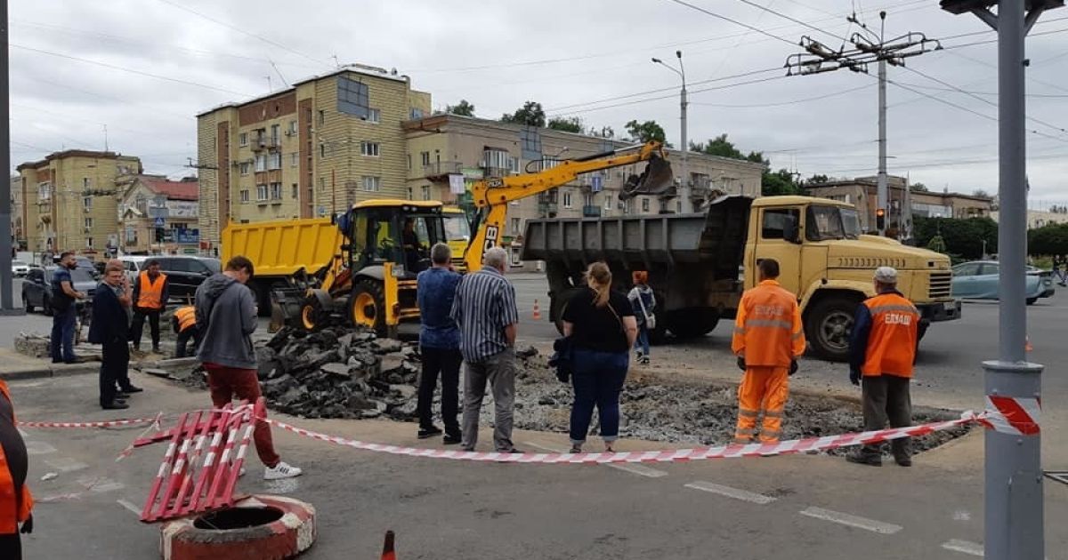 просів асфальт