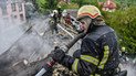 Emergency workers are eliminating the aftermath of the attack on Kharkiv, May 6 / © State Emergency Service