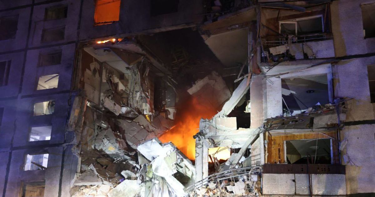 Удар авиабомбой по Харькову/Фото: Харьковская ОВА