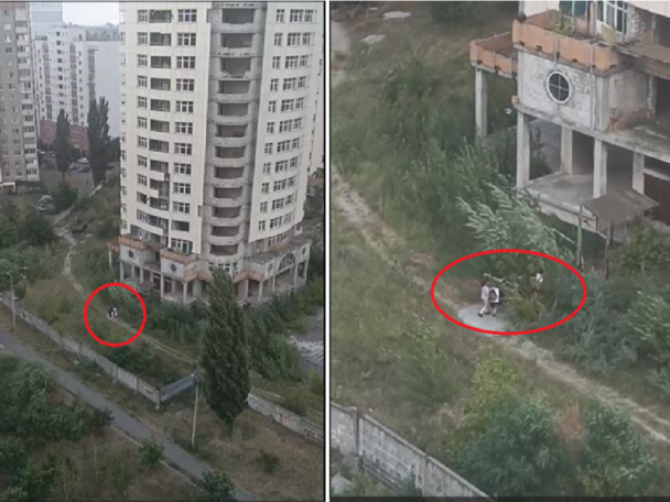Детей свели вниз охранники недостроенной многоэтажки