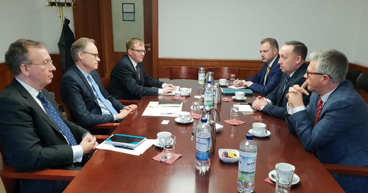 Встреча делегаций Минобороны Украины и ФРГ