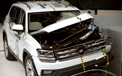 Volkswagen Atlas не смог получить наивысший бал в краш-тесте IIHS