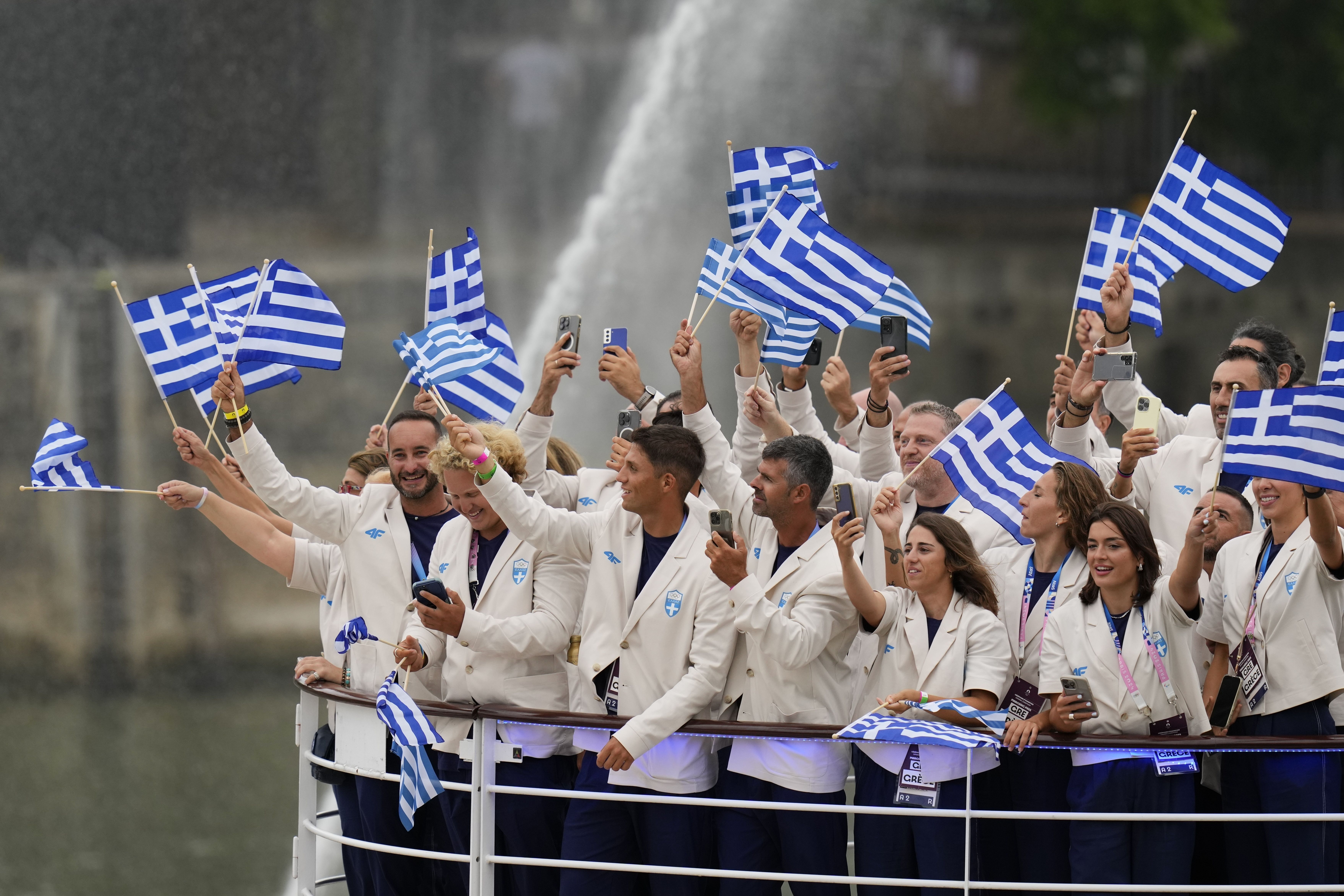 Церемонія відкриття Олімпіади-2024 / © Associated Press