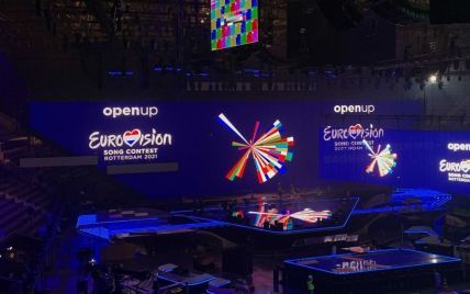 "Євробачення-2021": у Роттердамі встановили головну сцену конкурсу