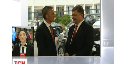 Порошенко посетил штаб-квартиру НАТО в Брюсселе