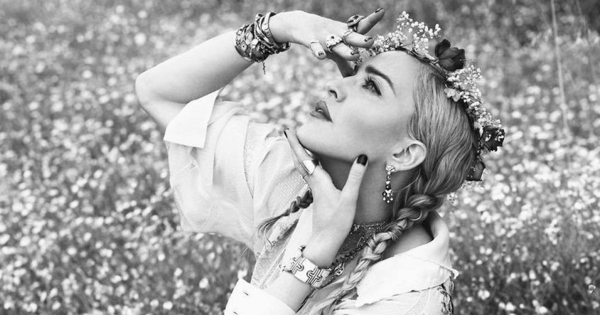 Мадонна в фотосеті для Vogue Italia