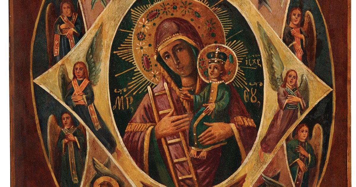 Ікона Божої Матері "Неопалима купина"