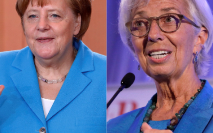 Битва голубых жакетов: Ангела Меркель vs Кристин Лагард