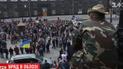 Недовольные афганцы подрались с полицией под Кабмином и перекрыли улицу Грушевского