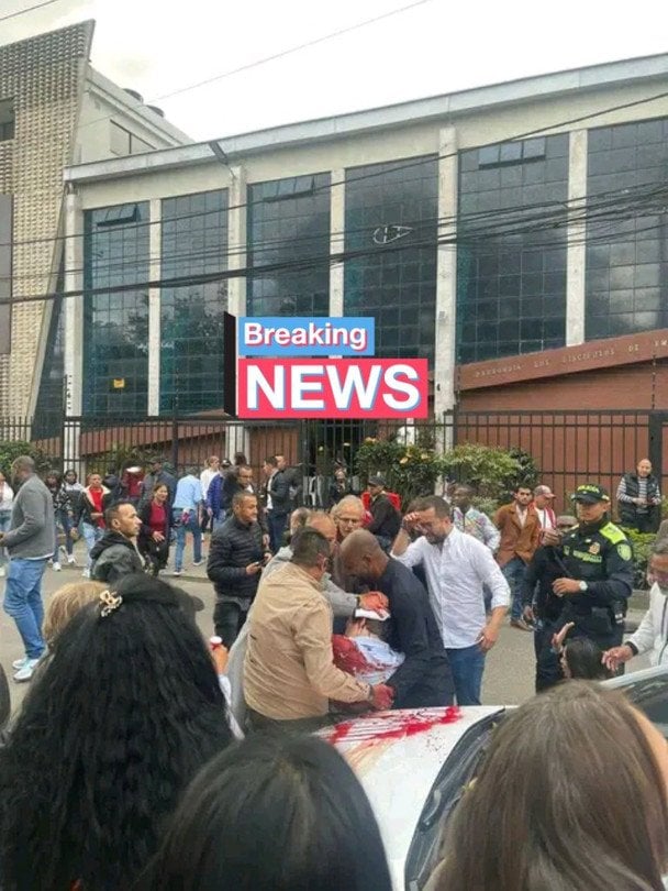 Кандидату в президенты Колумбии на митинге выстрелили в голову: подозревается подросток (видео)