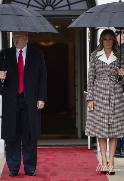 Мелания и Дональд Трамп с президентской четой Гватемалы / © Associated Press