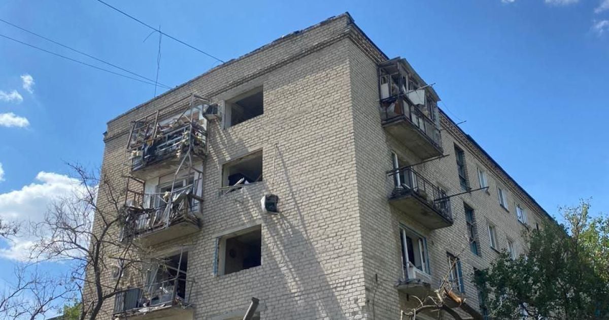 Missile attack on Pokrovsk district on July 27