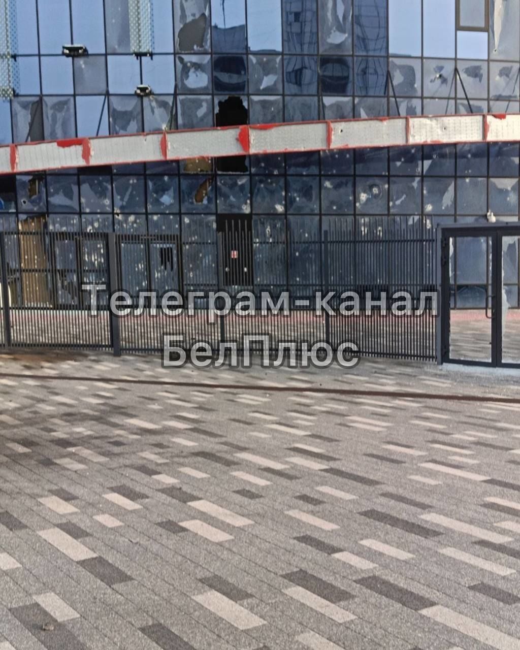 Пошкодження в Бєлгороді 21 березня після обстрілу / Фото: російські телеграм-канали / ©