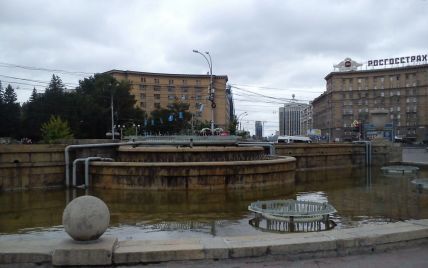 В Новосибирске в праздник десантникам отключили все фонтаны