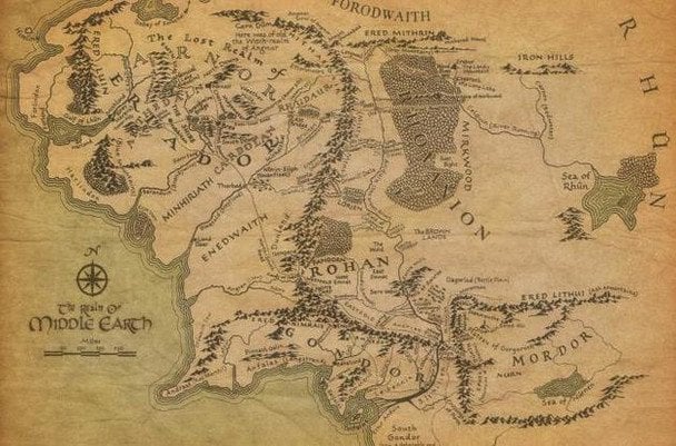 Карта Середзем’я