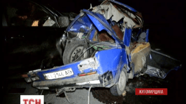 Шестеро подростков погибли в аварии на Житомирщине