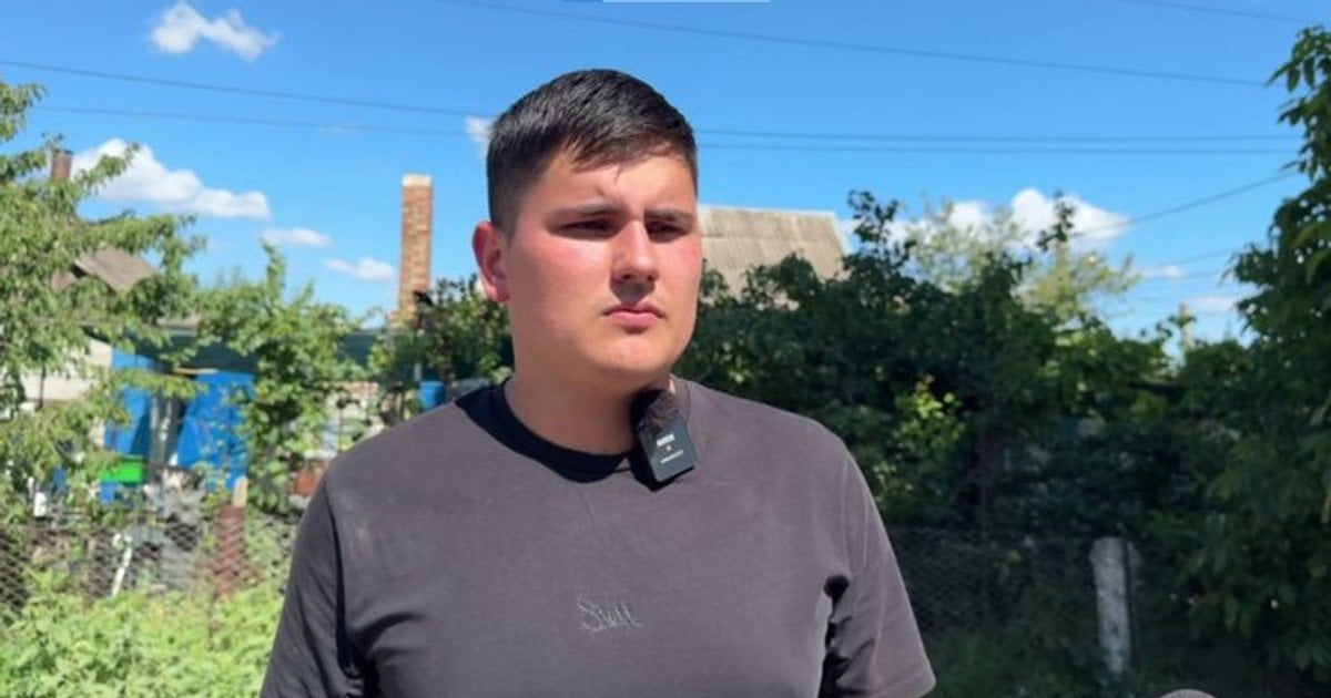 Данило Воронов, найстарший син родини, яка загинула через атаку РФ по Радушному