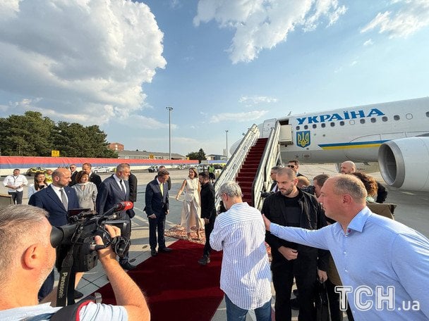 Зеленський прибув до Сербії / © ТСН