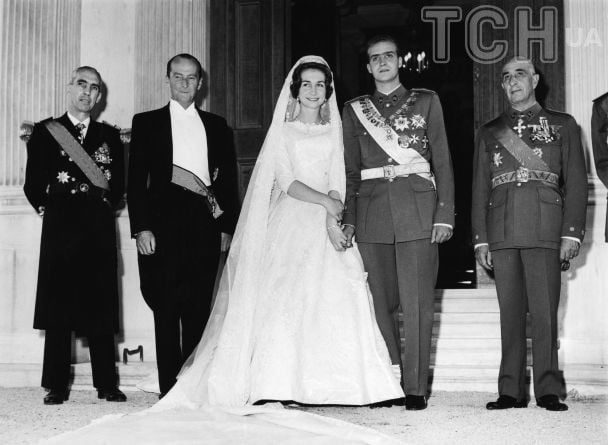 Свадьба принцессы Софии и принца Хуан Карлоса I, 14 мая 1962 года / © Getty Images