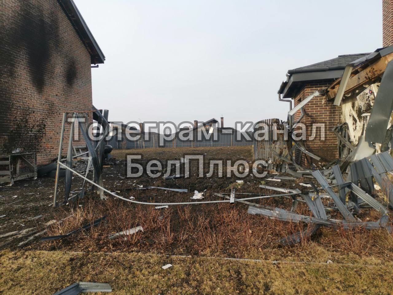 Пошкодження в Бєлгороді 21 березня після обстрілу / Фото: російські телеграм-канали / ©