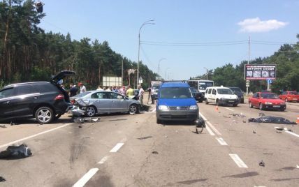 Очевидцы "мажорного" ДТП в Конча-Заспе озвучили свои версии аварии