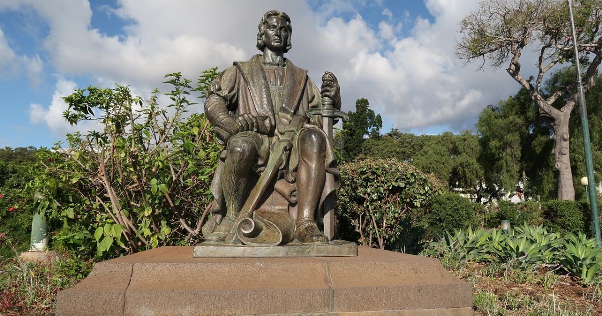 Пам'ятник Христофору Колумбу на острові Мадейра