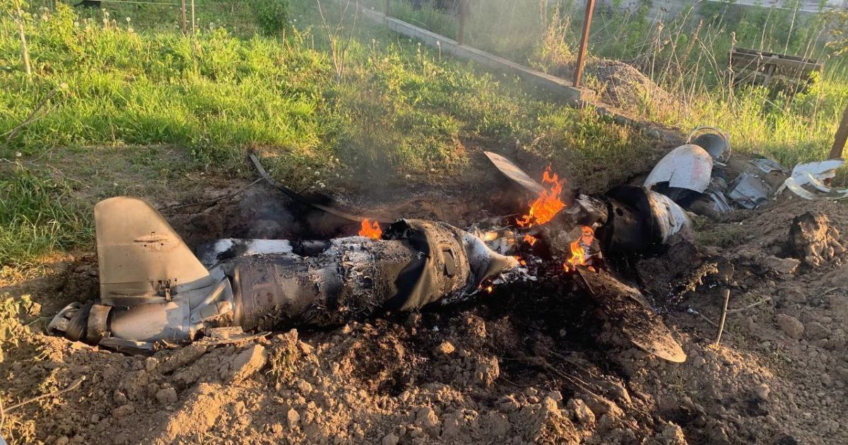 Фото уламків збитих російських ракет над Києвом та областю 18 травня