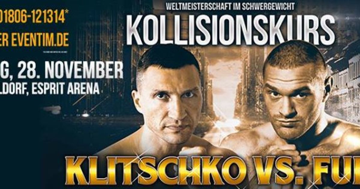 Новый постер Кличко - Фьюри