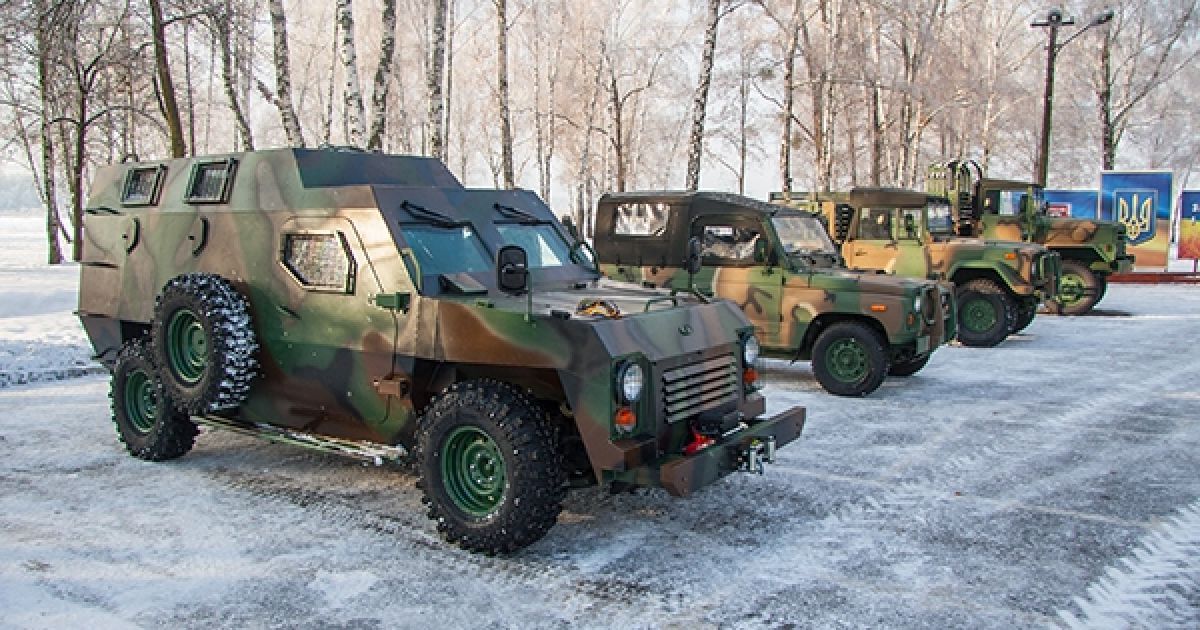 Новые бронированные автомобили для нужд АТО