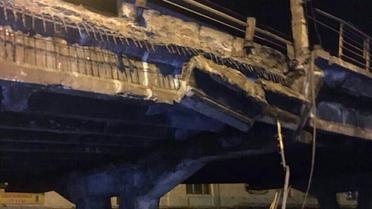 Шулявський міст обвалився_2 / © ТСН.ua