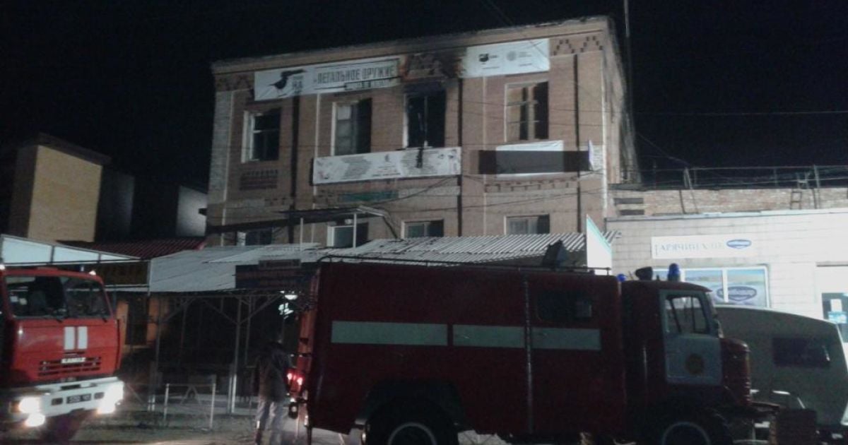 пожежа запоріжжя_2 / © ДСНС у Запорізькій області