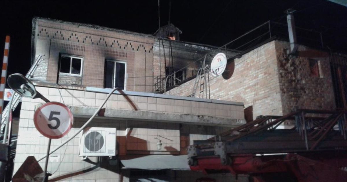 пожежа запоріжжя_4 / © ДСНС у Запорізькій області