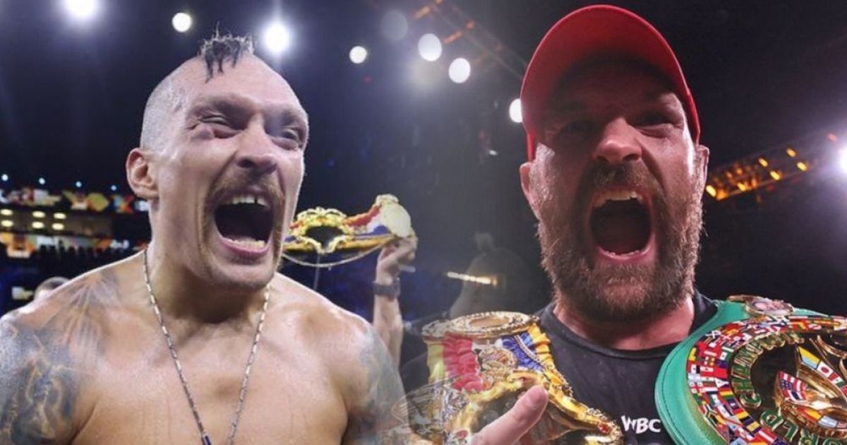 Усик – Фьюри (коллаж)