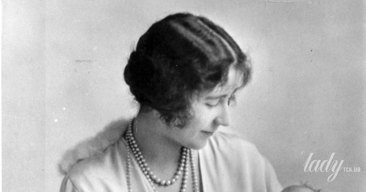 Герцогиня Йоркська з маленькою дочкою принцесою Єлизаветою