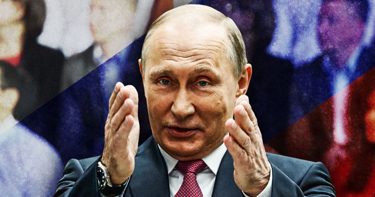 Владимир Путин. Коллаж ТСН.