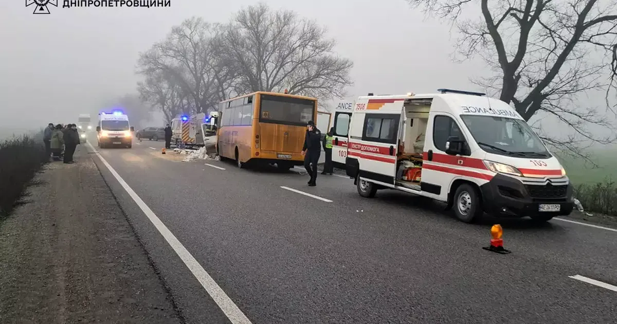 На місці аварії