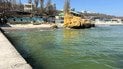 Пожовтіле море в Одесі