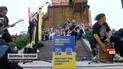 Фронтмен гурту Kozak System влаштував концерт просто неба на підтримку ЗСУ