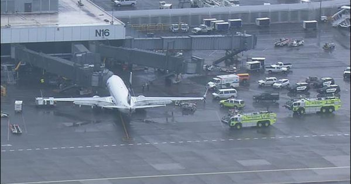 Через 14 хвилин після зльоту екіпаж літака почув стукіт з вантажного відсіку