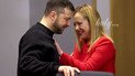 Володимир Зеленський і Джорджа Мелоні