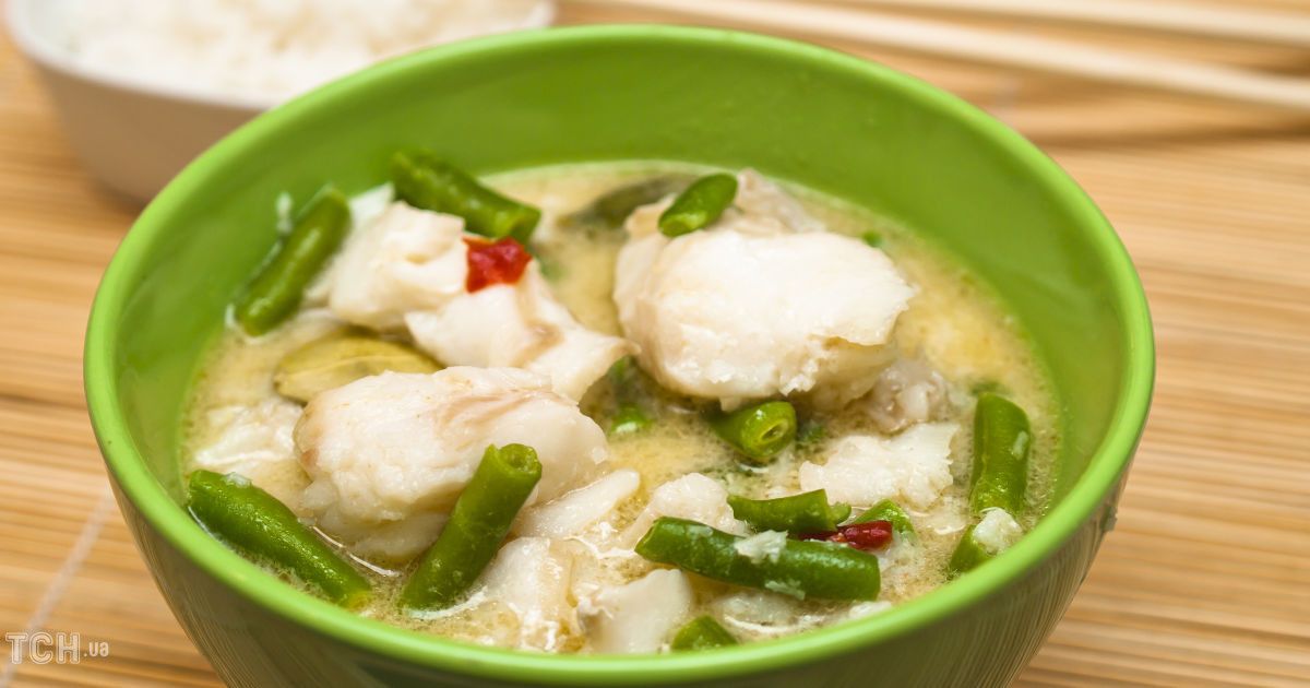 Тайский суп с треской: простой рецепт